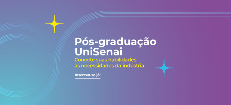 Faça Pós on-line e ao vivo com quem mais entende de indústria